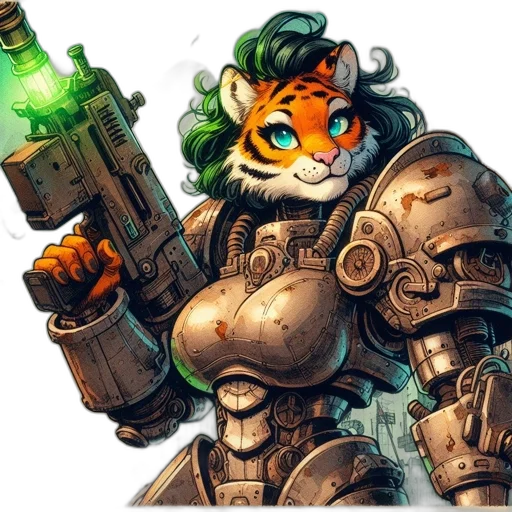 weapon, animal, concept art, fantasy art transparent PNG cut-out