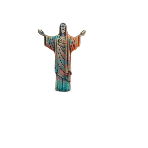 jewelry, staff, 3d render, pixel art transparent PNG cut-out