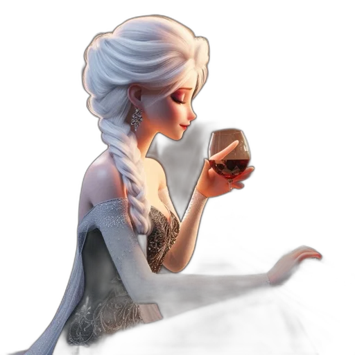 dress, dragon, crown, fantasy art transparent PNG cut-out
