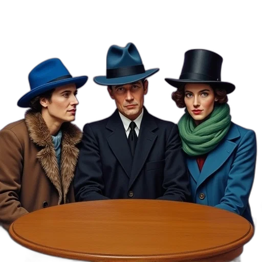hat, furniture, jacket, photorealistic transparent PNG cut-out