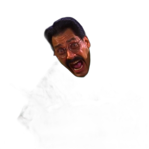 mask, face, staff, creature transparent PNG cut-out