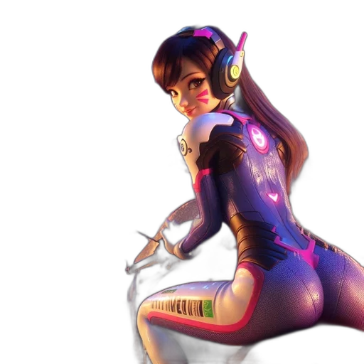 concept art, 3d render, fantasy art, cyberpunk transparent PNG cut-out