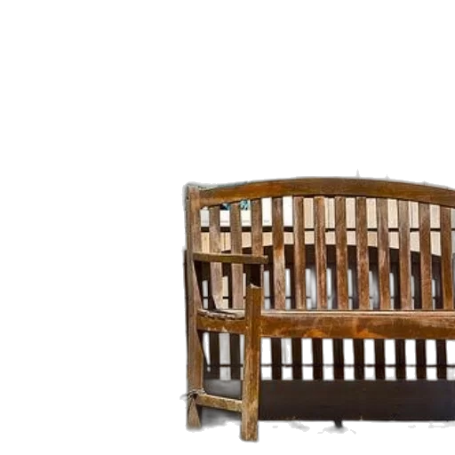 furniture, 3d render, wooden, bench transparent PNG cut-out