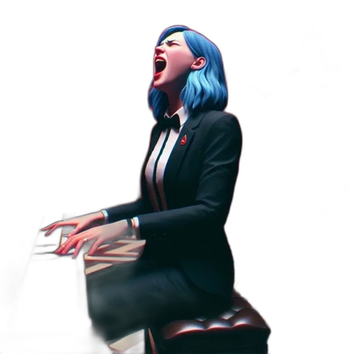 staff, concept art, 3d render, photorealistic transparent PNG cut-out