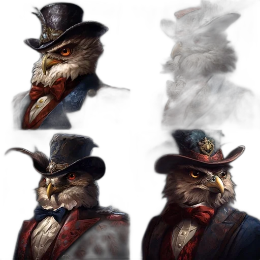 mask, hat, staff, face transparent PNG cut-out
