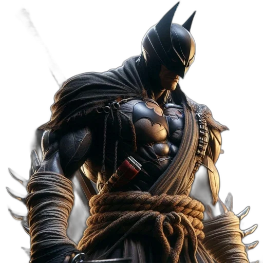 comic book art, concept art, fantasy art, dark transparent PNG cut-out