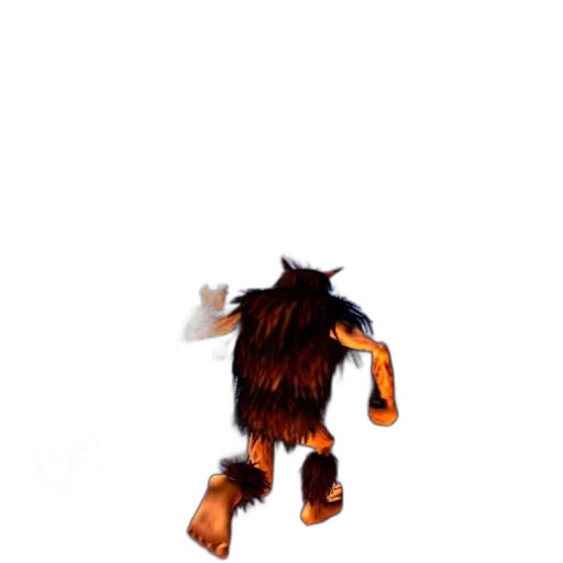 creature, animal, hair, dragon transparent PNG cut-out