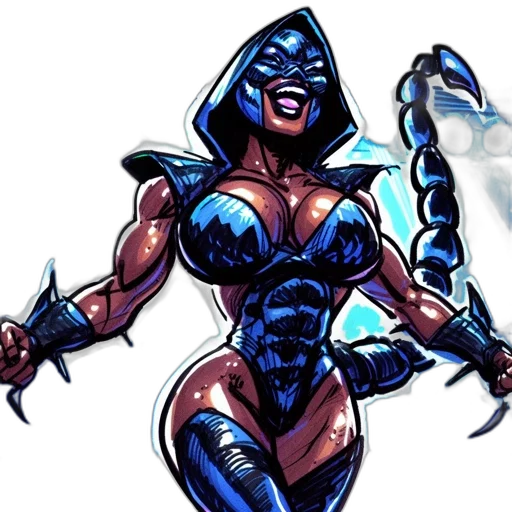comic book art, concept art, fantasy art, pixel art transparent PNG cut-out