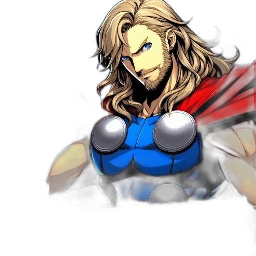 hair, mask, concept art, comic book art transparent PNG cut-out