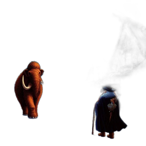 mask, creature, animal, jacket transparent PNG cut-out