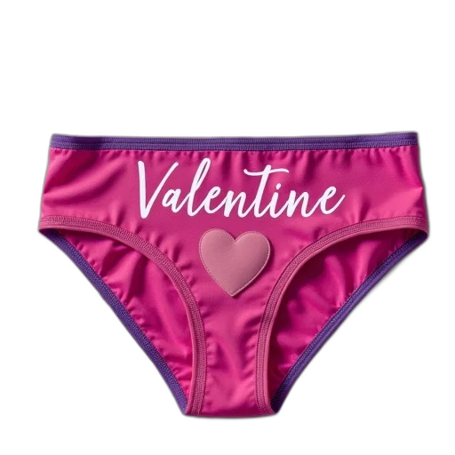 pink, purple, underwear, word transparent PNG cut-out