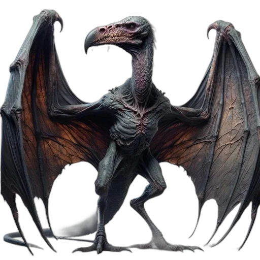 dragon, creature, animal, weapon transparent PNG cut-out