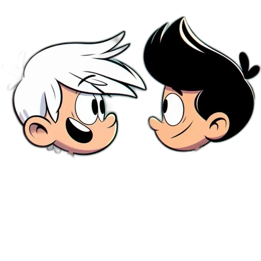 hair, cartoon, anime, comic book art transparent PNG cut-out