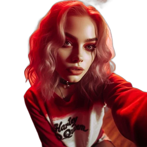face, jacket, hair, robot transparent PNG cut-out