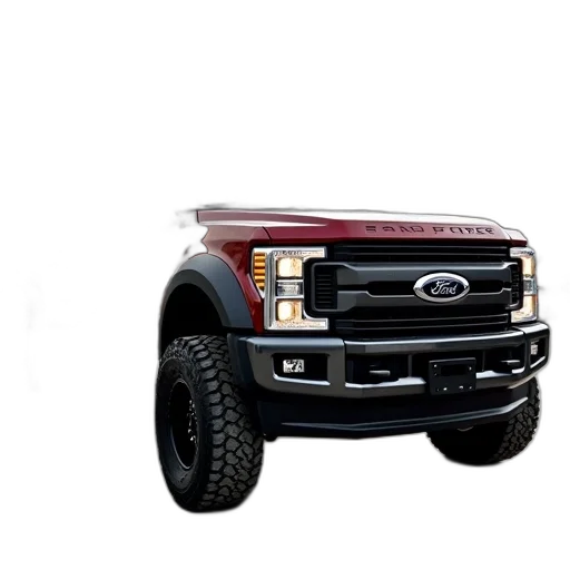 3d render, photorealistic, ford, f550 transparent PNG cut-out