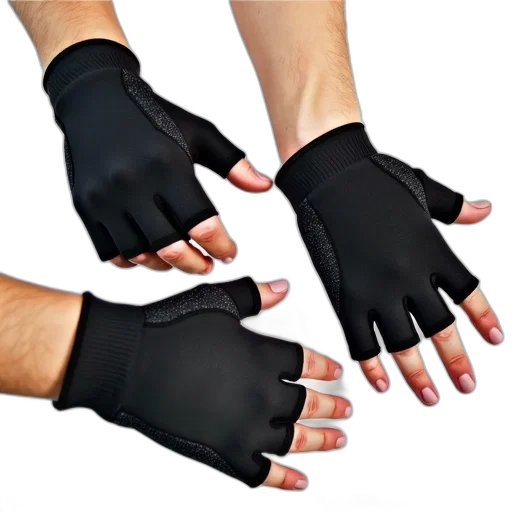 set, pair, half, finger transparent PNG cut-out
