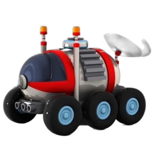 robot, car, weapon, 3d render transparent PNG cut-out