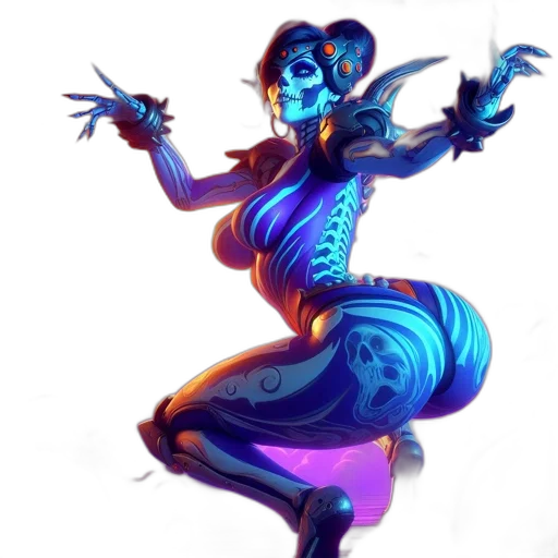 staff, creature, dress, concept art transparent PNG cut-out