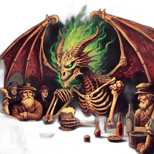 dragon, fantasy art, concept art, pixel art transparent PNG cut-out