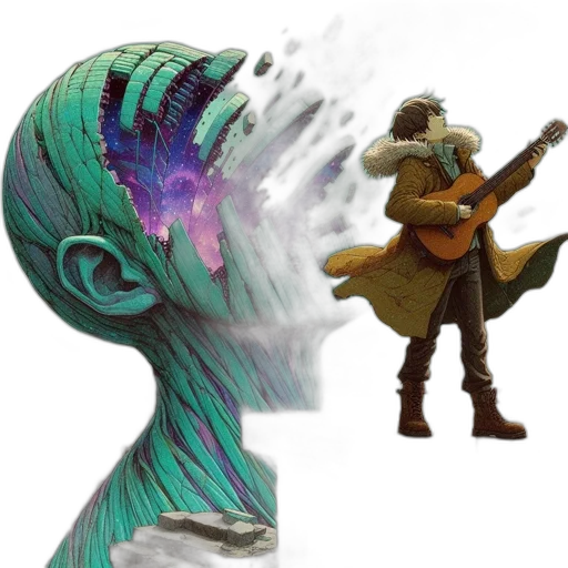 mask, hair, creature, hat transparent PNG cut-out