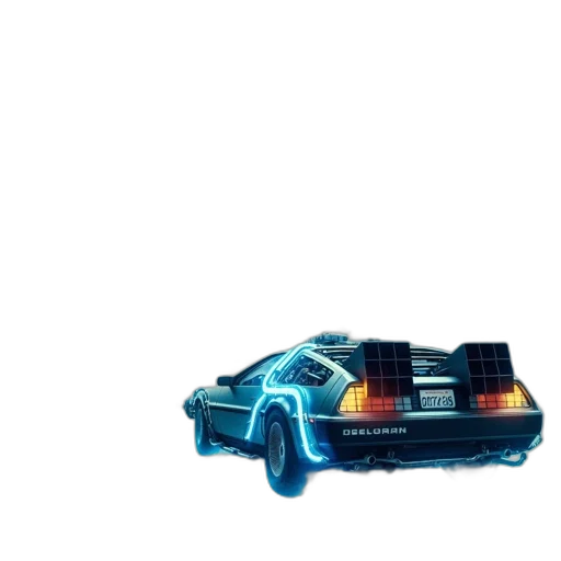 car, weapon, robot, 3d render transparent PNG cut-out