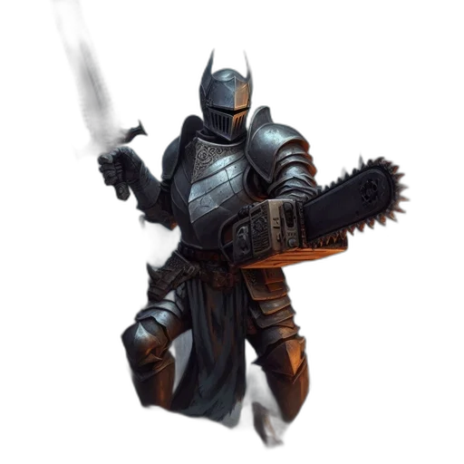 sword, weapon, staff, robot transparent PNG cut-out