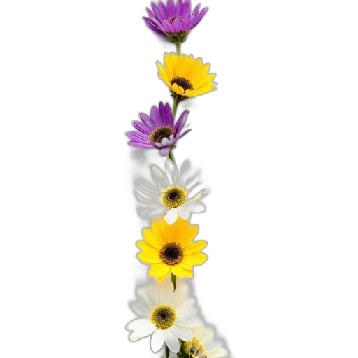 flower, crown, staff, jewelry transparent PNG cut-out