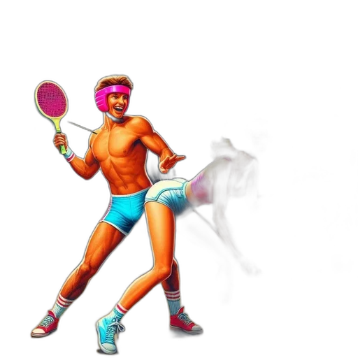 vaporwave, pixel art, concept art, 3d render transparent PNG cut-out