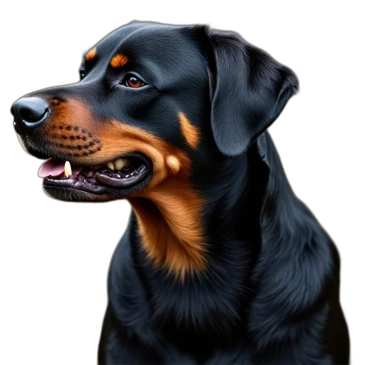 animal, staff, face, photorealistic transparent PNG cut-out