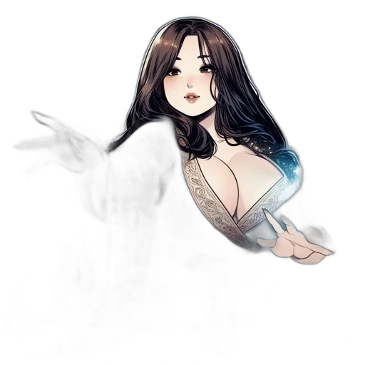 dress, creature, fantasy art, concept art transparent PNG cut-out