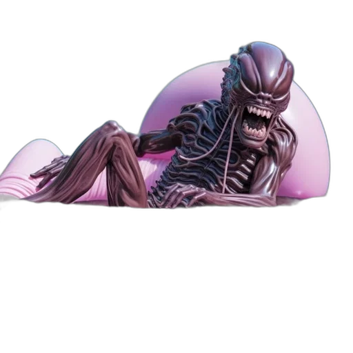 creature, hat, mask, shoes transparent PNG cut-out