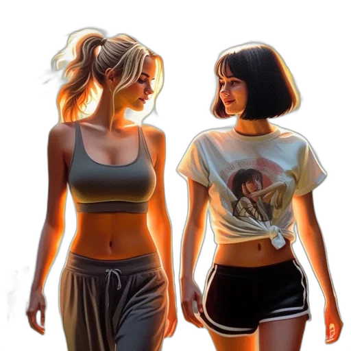 comic book art, concept art, photorealistic, oil painting transparent PNG cut-out