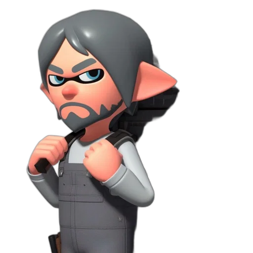 weapon, staff, mask, jacket transparent PNG cut-out