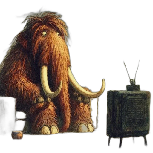 animal, creature, furniture, robot transparent PNG cut-out