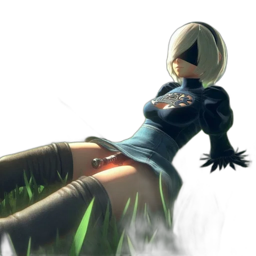 jacket, robot, staff, creature transparent PNG cut-out