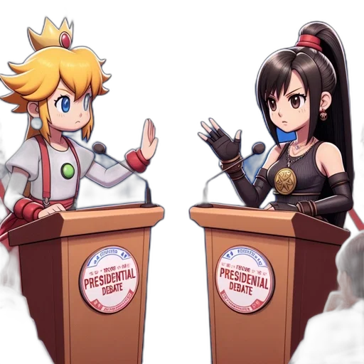 anime, concept art, 3d render, pixel art transparent PNG cut-out
