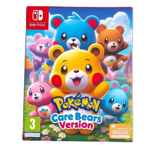 concept art, colorful, cute, care transparent PNG cut-out