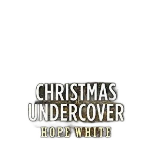 christmas, undercover, hope, white transparent PNG cut-out
