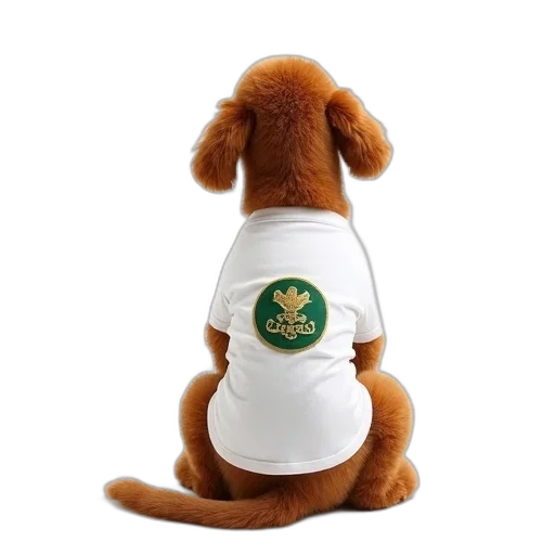 staff, brown, dog, white transparent PNG cut-out