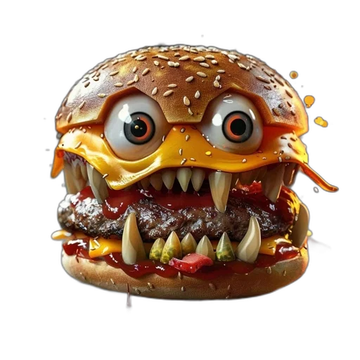 food, face, animal, creature transparent PNG cut-out