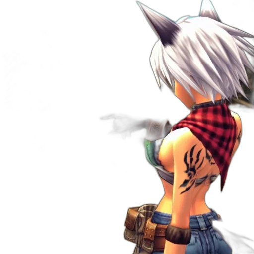 fantasy art, concept art, photorealistic, anime transparent PNG cut-out