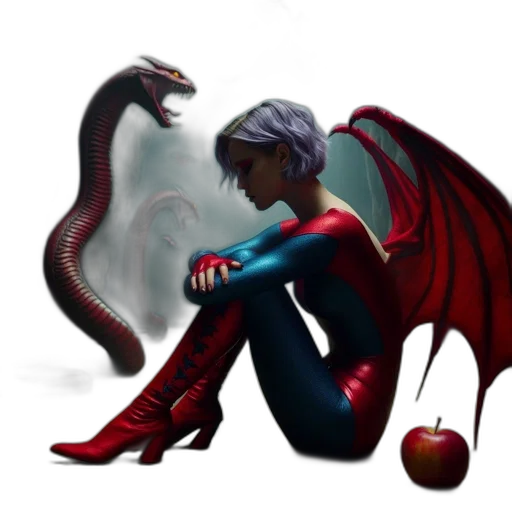 dragon, creature, concept art, comic book art transparent PNG cut-out