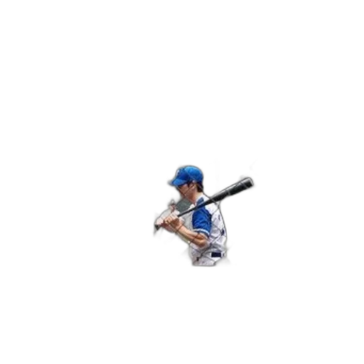 weapon, pixel art, baseball, player transparent PNG cut-out