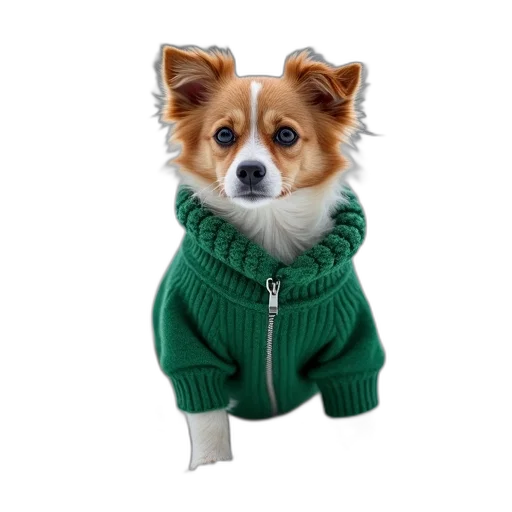 jacket, animal, creature, hat transparent PNG cut-out