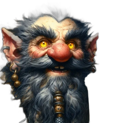 face, mask, staff, creature transparent PNG cut-out