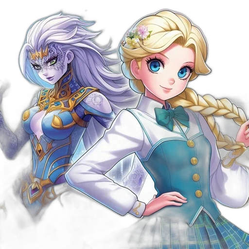 staff, crown, fantasy art, anime transparent PNG cut-out