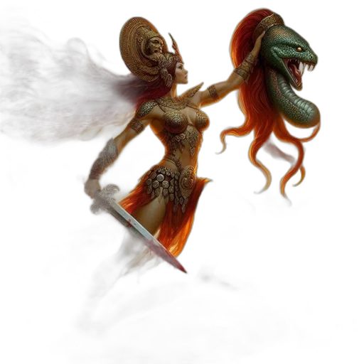 creature, staff, dragon, concept art transparent PNG cut-out