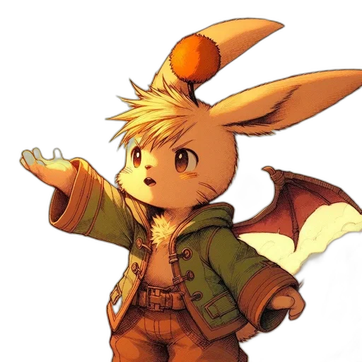 staff, dragon, animal, jacket transparent PNG cut-out
