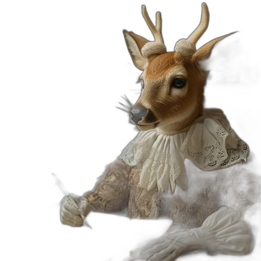 animal, crown, creature, staff transparent PNG cut-out