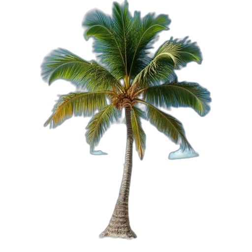 umbrella, hat, tree, staff transparent PNG cut-out